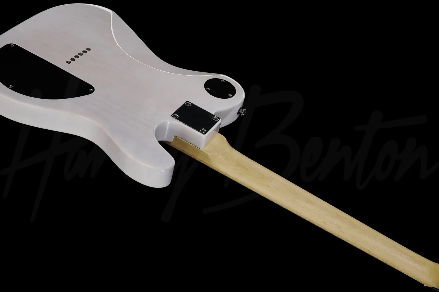 Harley Benton TE-90FLT LH E-Gitarre Vintage White