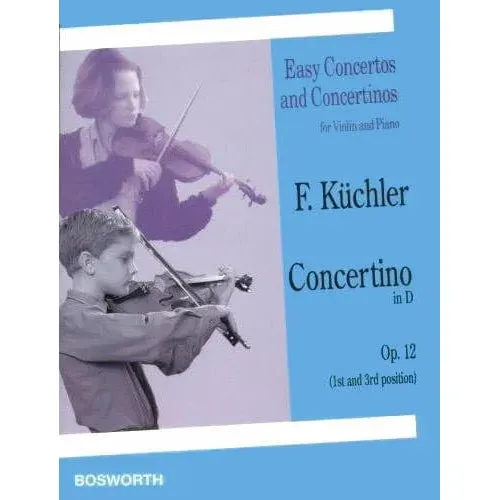 Bosworth Küchler Concertino D-Dur Op 12 Violine Noten