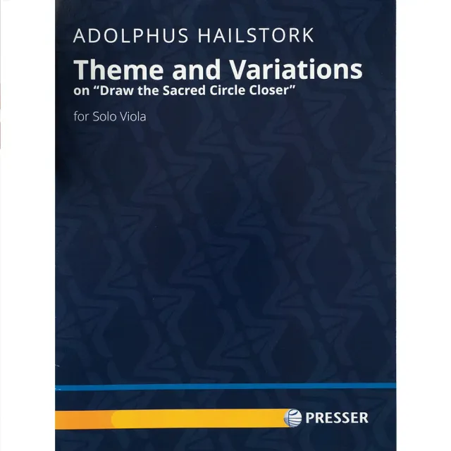 Shar Music Hailstork Theme and Variations Bratschennoten Viola