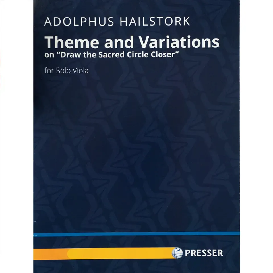 Shar Music Hailstork Theme and Variations Bratschennoten Viola
