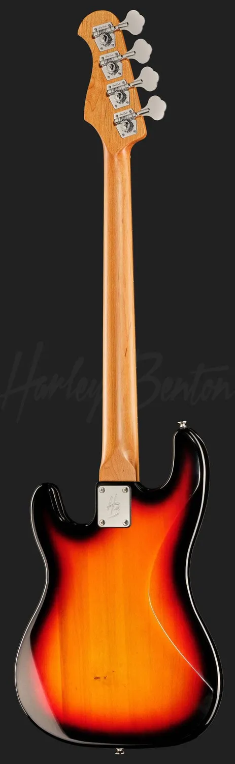 Harley Benton Vintage PB-62 E-Bass Sunburst Split-Coil