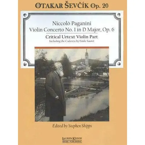 Shar Music Sevcik Paganini Konzert Nr.1 Noten Violine Urtext
