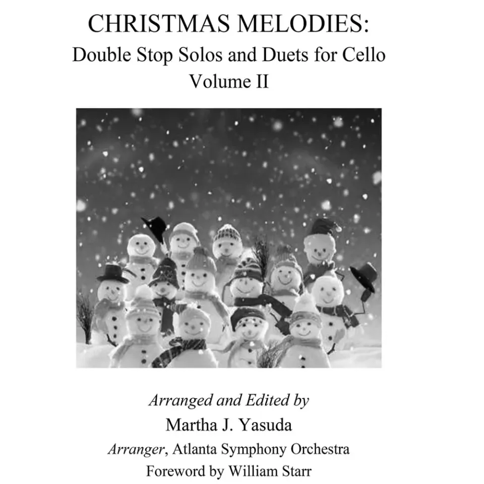 Yasuda Christmas Melodies Vol.2 Noten Cello Download Doppelgriffe