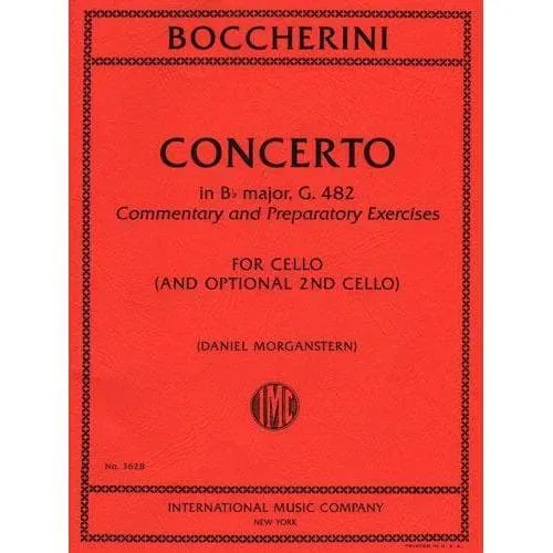 Boccherini Cello Concerto B-Dur G 482 Noten