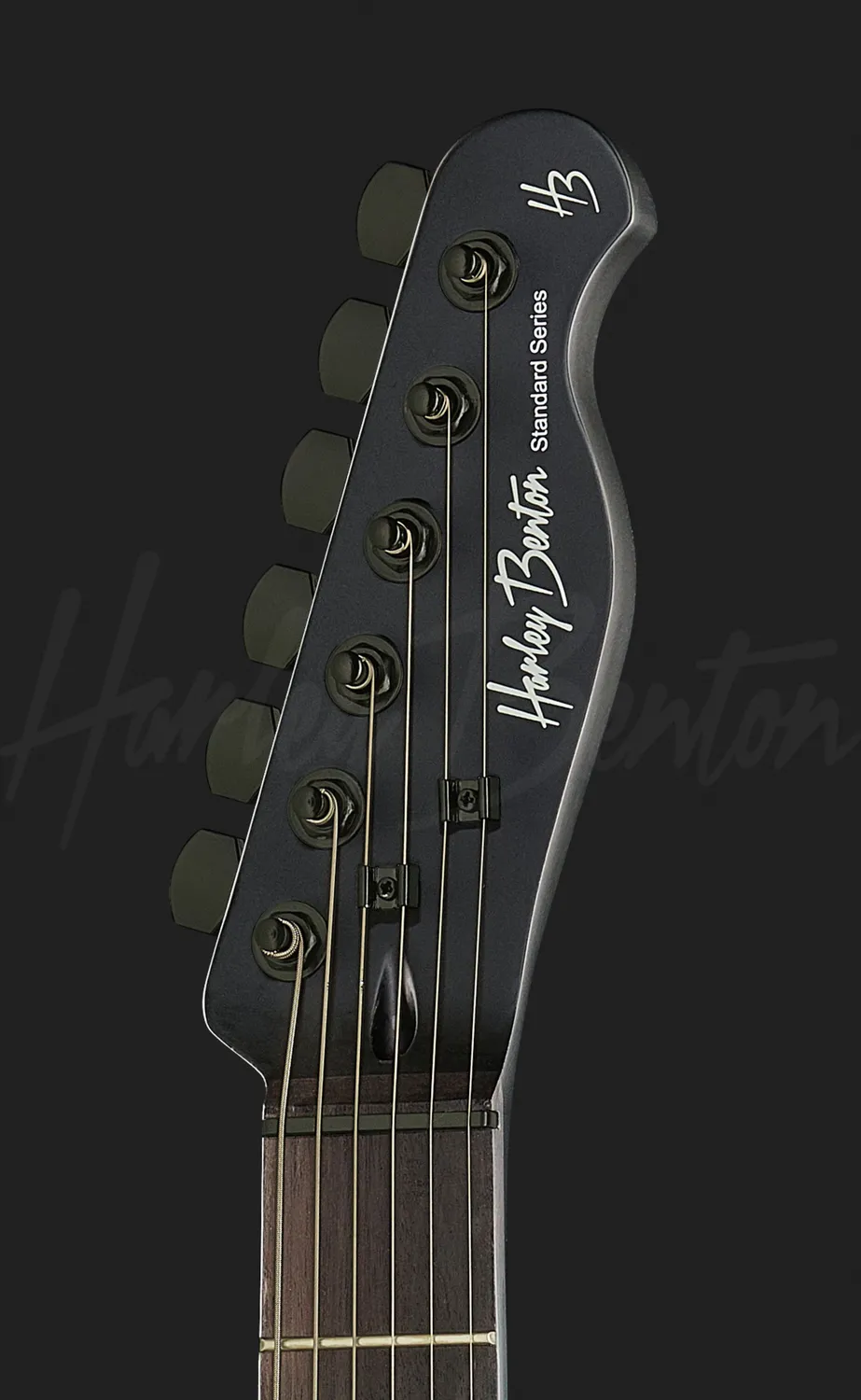 Harley Benton TE-20HH SBK E-Gitarre 2 Humbucker