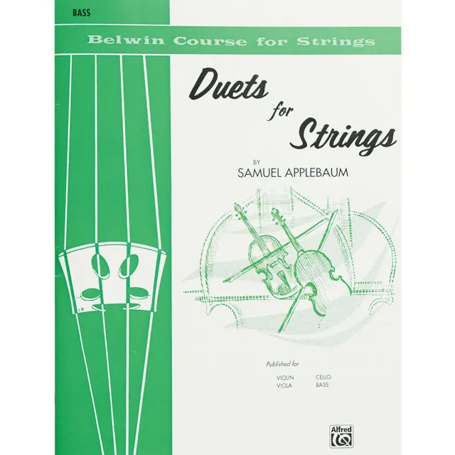 Shar Applebaum Duets Strings Bass Noten Buch 1