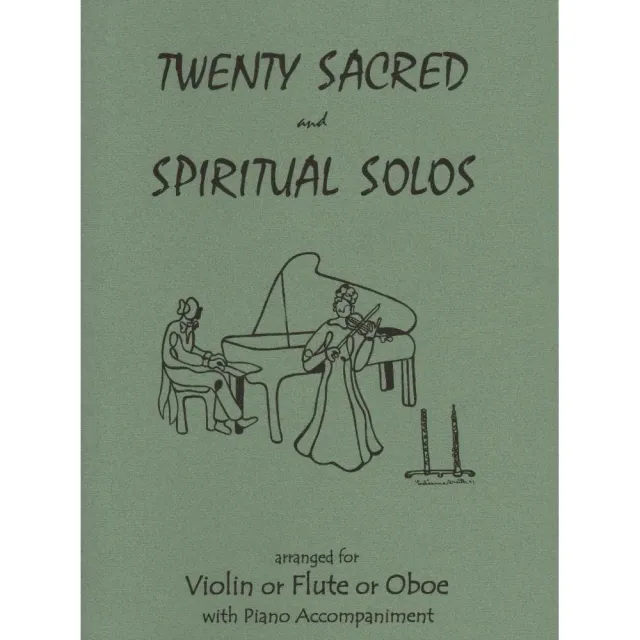 Shar Music 20 Sacred Solos Noten Violine Klavier Oboe