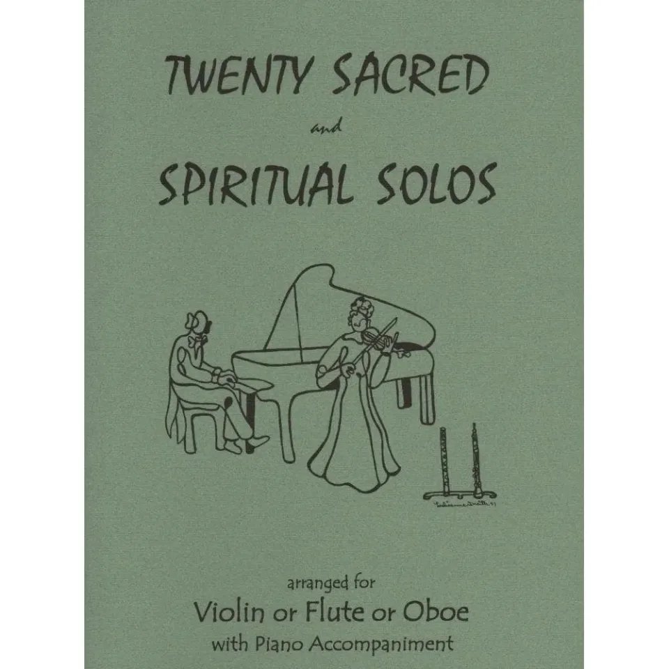 Shar Music 20 Sacred Solos Noten Violine Klavier Oboe