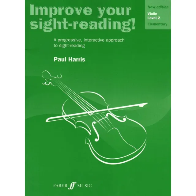 Faber Harris Improve Sight-Reading Violine 2 Übungsbuch