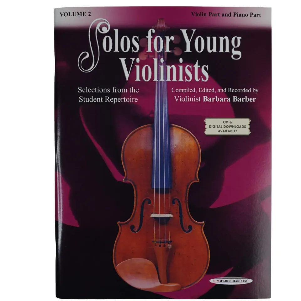 Shar Barber Solos Young Violinists Vol.2 Noten Klavier