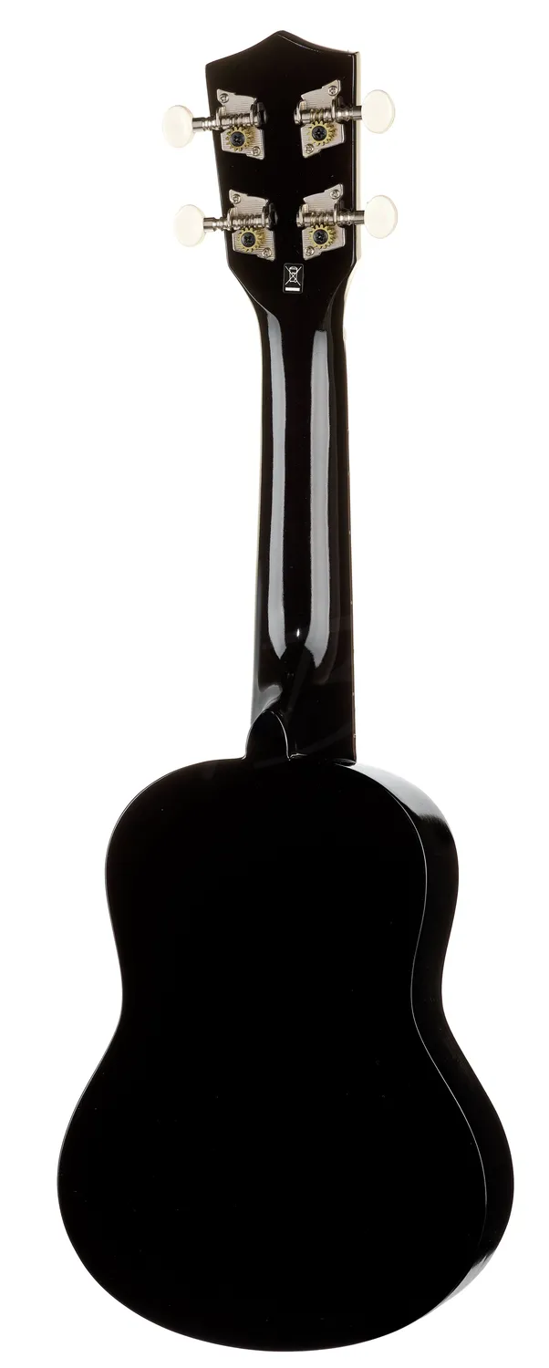 Harley Benton Standard Series HBUK12 Ukulele Sopran Black