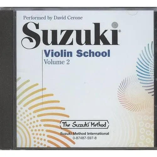 Suzuki Violin School Vol. 2 CD Hörbeispiel Cerone