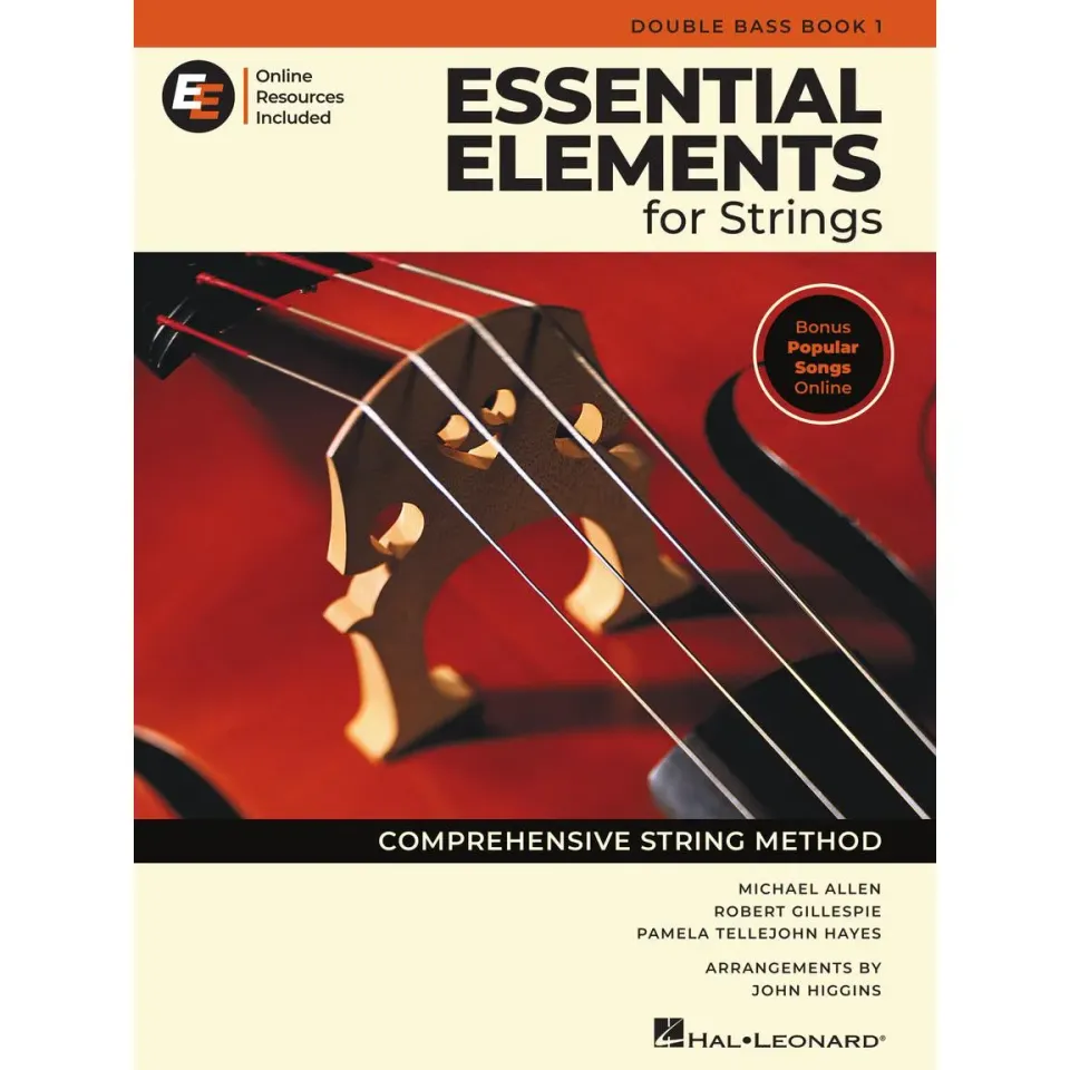 Hal Leonard Essential Elements Bass 1 2025 Notenheft