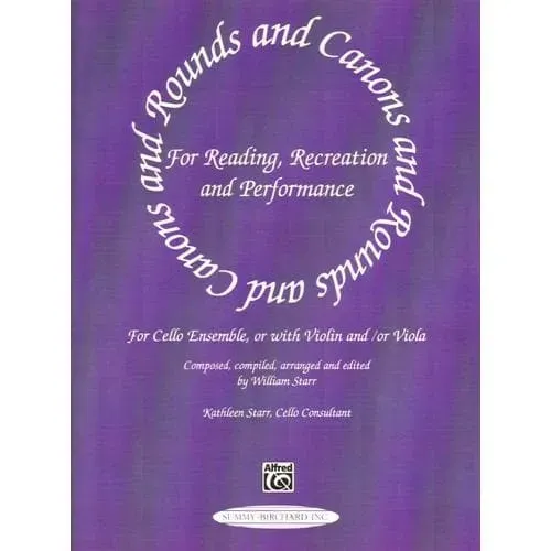 Alfred Starr Rounds and Canons Cello Noten Cellostimme