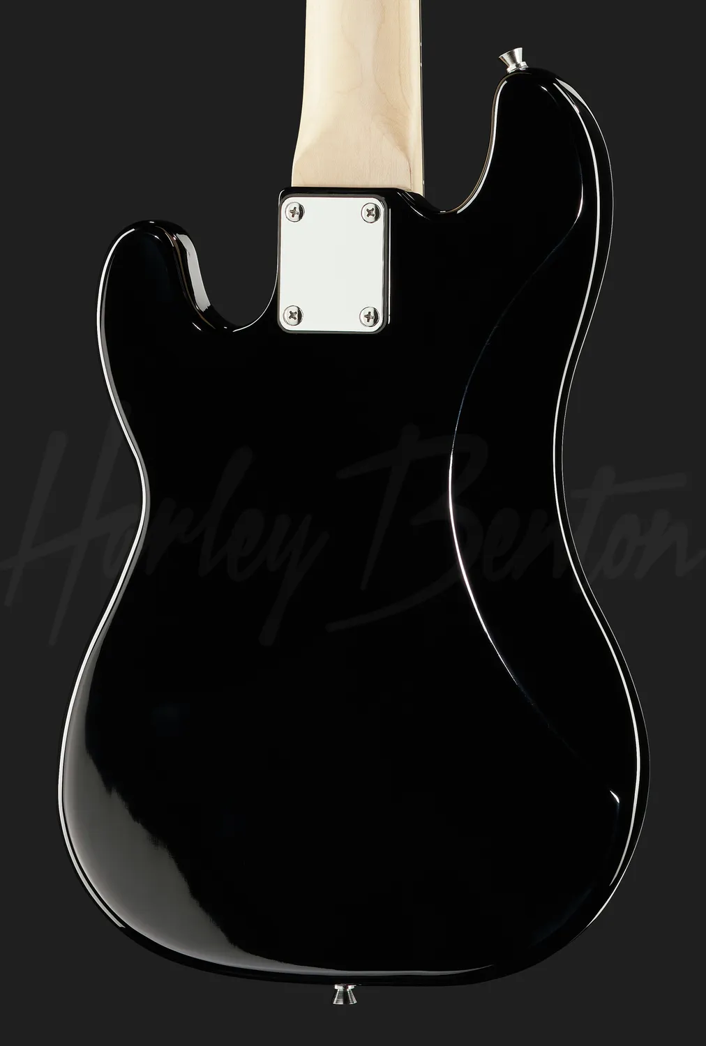 Harley Benton PB-Shorty BK E-Bass Shortscale schwarz