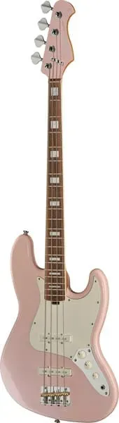 Harley Benton Pro MV-4JB E-Bass Burgundy Mist