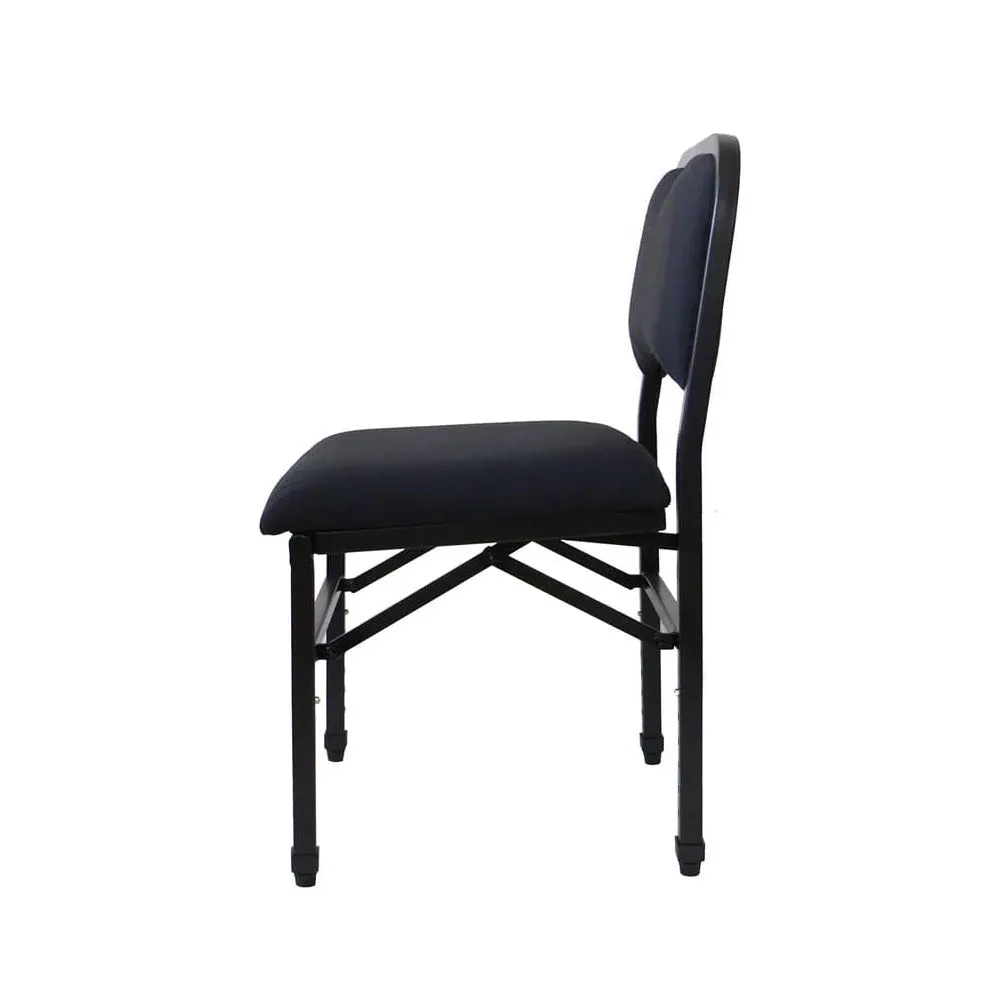 Adjustrite Standard Musikerstuhl klappbar Stahl schwarz