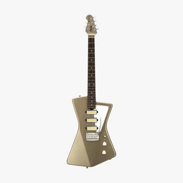 Sterling St. Vincent Goldie E-Gitarre Cashmere Gold Foil