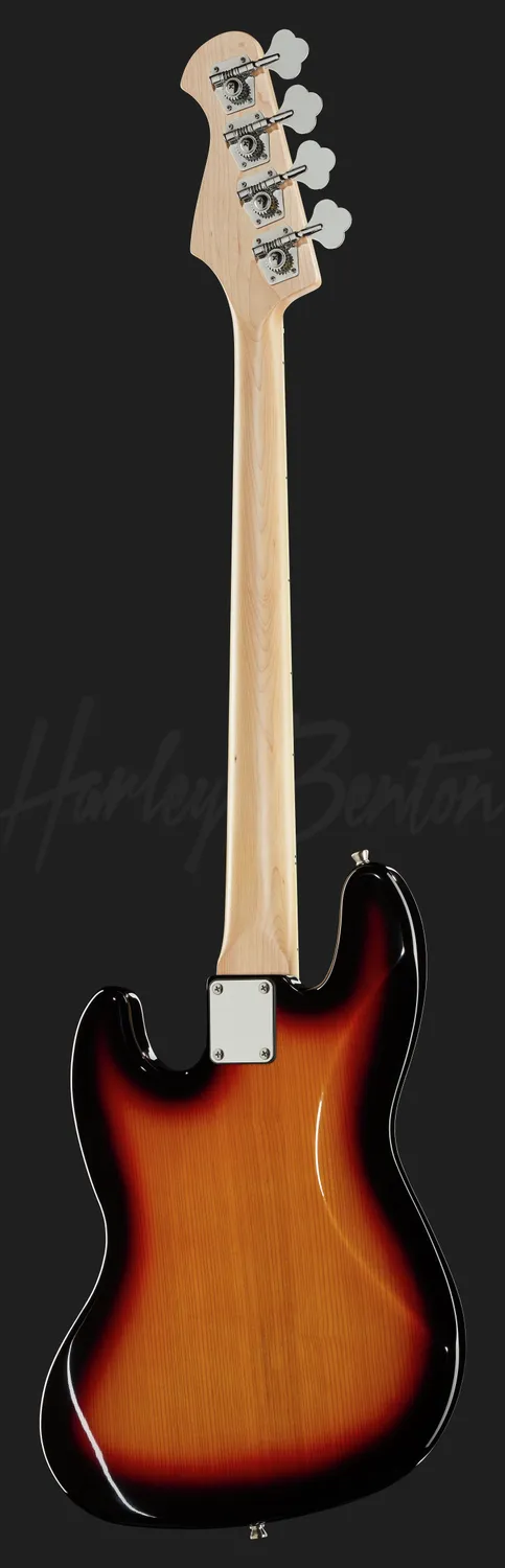 Harley Benton JB-75 SB E-Bass 3-Tone Sunburst