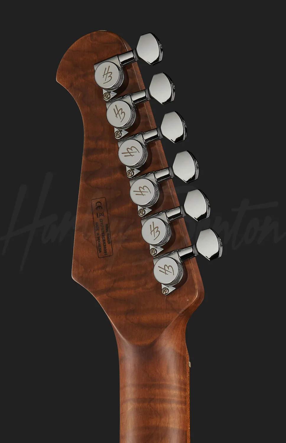 Harley Benton Fusion-III HSH E-Gitarre Roasted FBB Coil-Split
