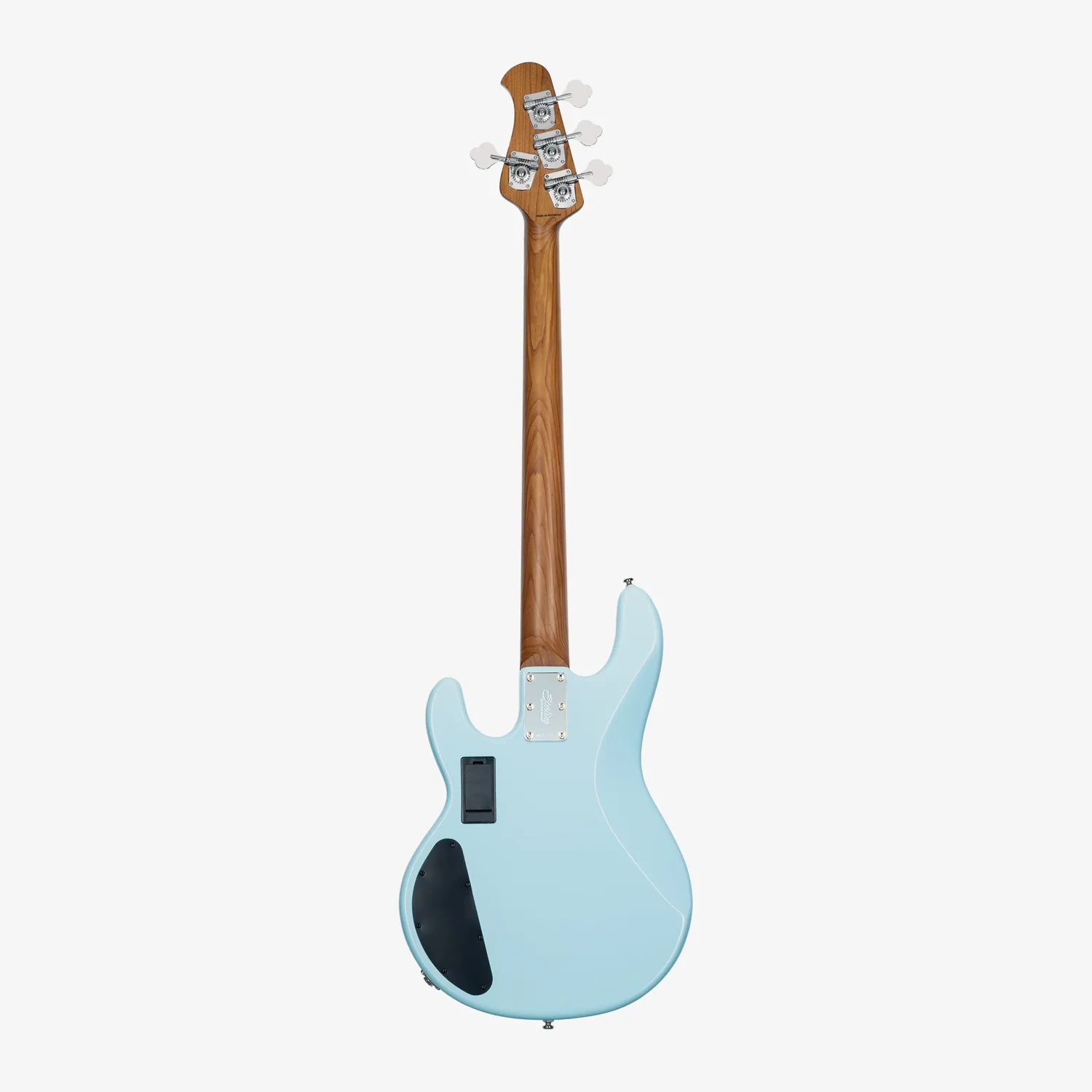 Sterling StingRay RAY34 HH E-Bass Daphne Blue 3-Band EQ