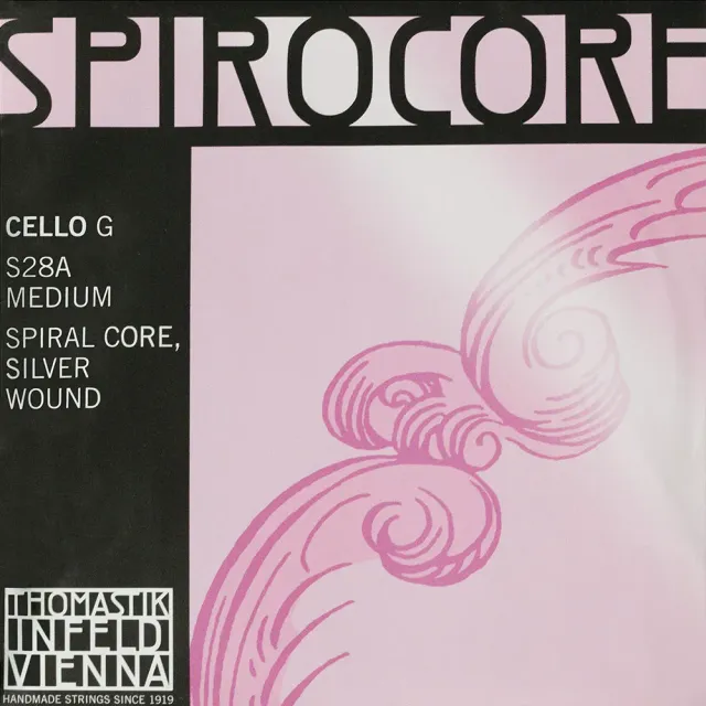 Thomastik Spirocore Cello G-Saite 4/4 Silber Mittel