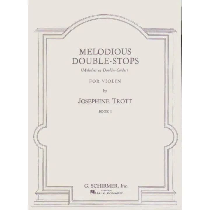 Trott Melodious Double-Stops 1 Violinnnoten
