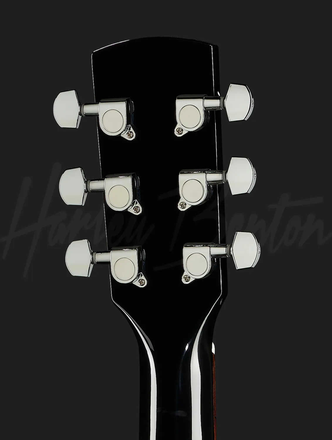Harley Benton CLA-16SCE Westerngitarre schwarz elektro