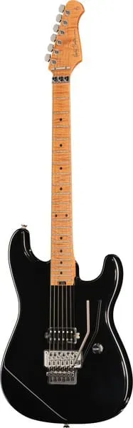 Harley Benton ST-80FR E-Gitarre Black Floyd Rose Humbucker
