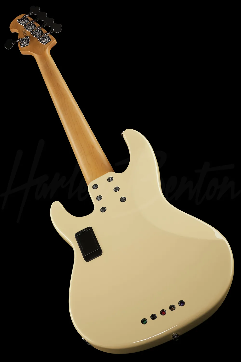 Harley Benton Pro MP-5EB E-Bass 5-saitig Crème Aktiv