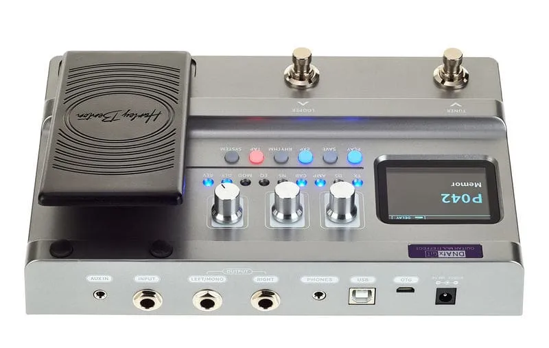 Harley Benton Standard DNAfx GiT Multieffektgerät mit Pedal
