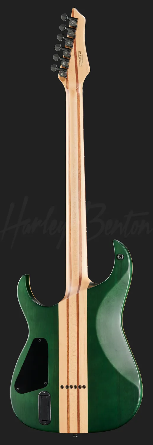 Harley Benton Amarok-BT EGNT E-Gitarre Bariton Quilted Burst
