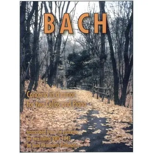 Elegant Cello Bach Doppelkonzert d-Moll BWV1043 Noten 2 Celli