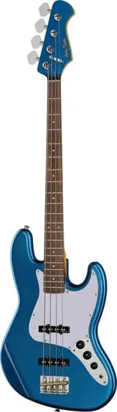 Harley Benton JB-62CC E-Bass Lake Placid Blue Alnico