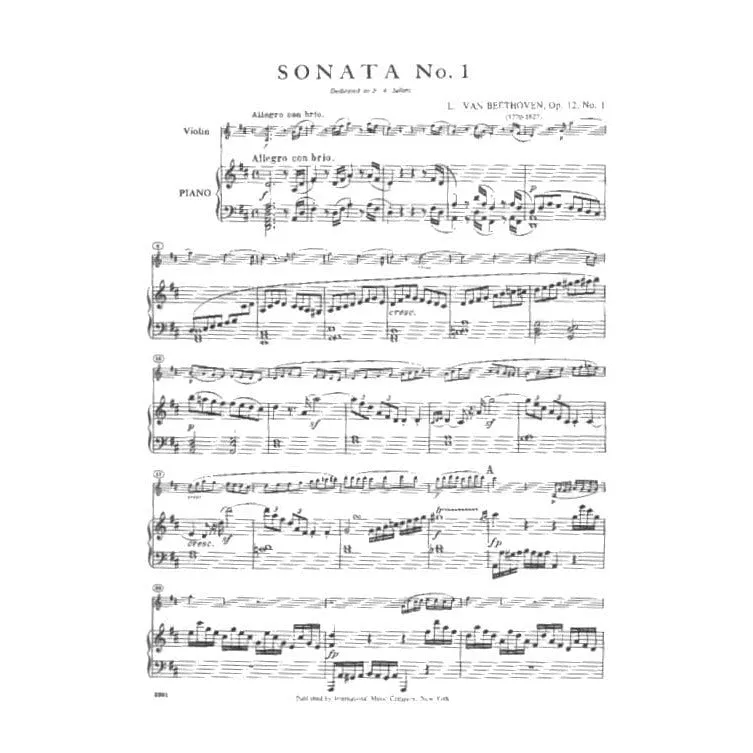 Beethoven 10 Sonaten Violine Klavier Noten Oistrakh