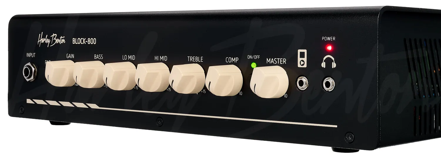Harley Benton BLOCK-800 Bass Topteil 800 Watt Class-D