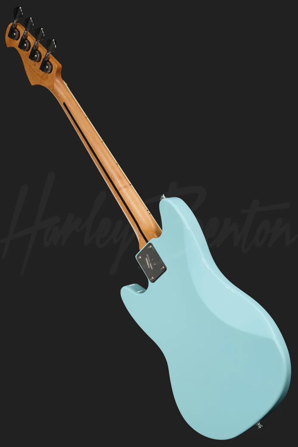 Harley Benton Pro MV-4MSB Shortscale Bass Daphne Blue