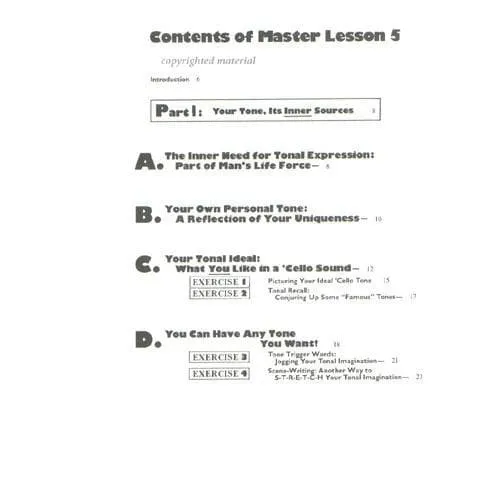 Shar Music Joy of Cello Playing Lesson 5 Celloschule