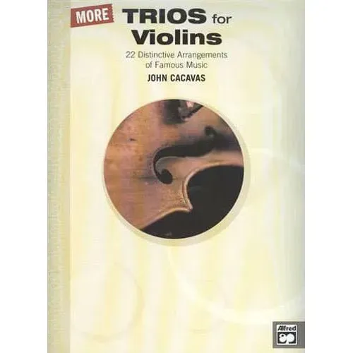 Alfred More Trios for Violins Noten 3 Violinen