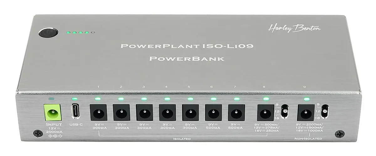 Harley Benton Standard PowerPlant ISO-Li09 Pedalboard-Powerbank