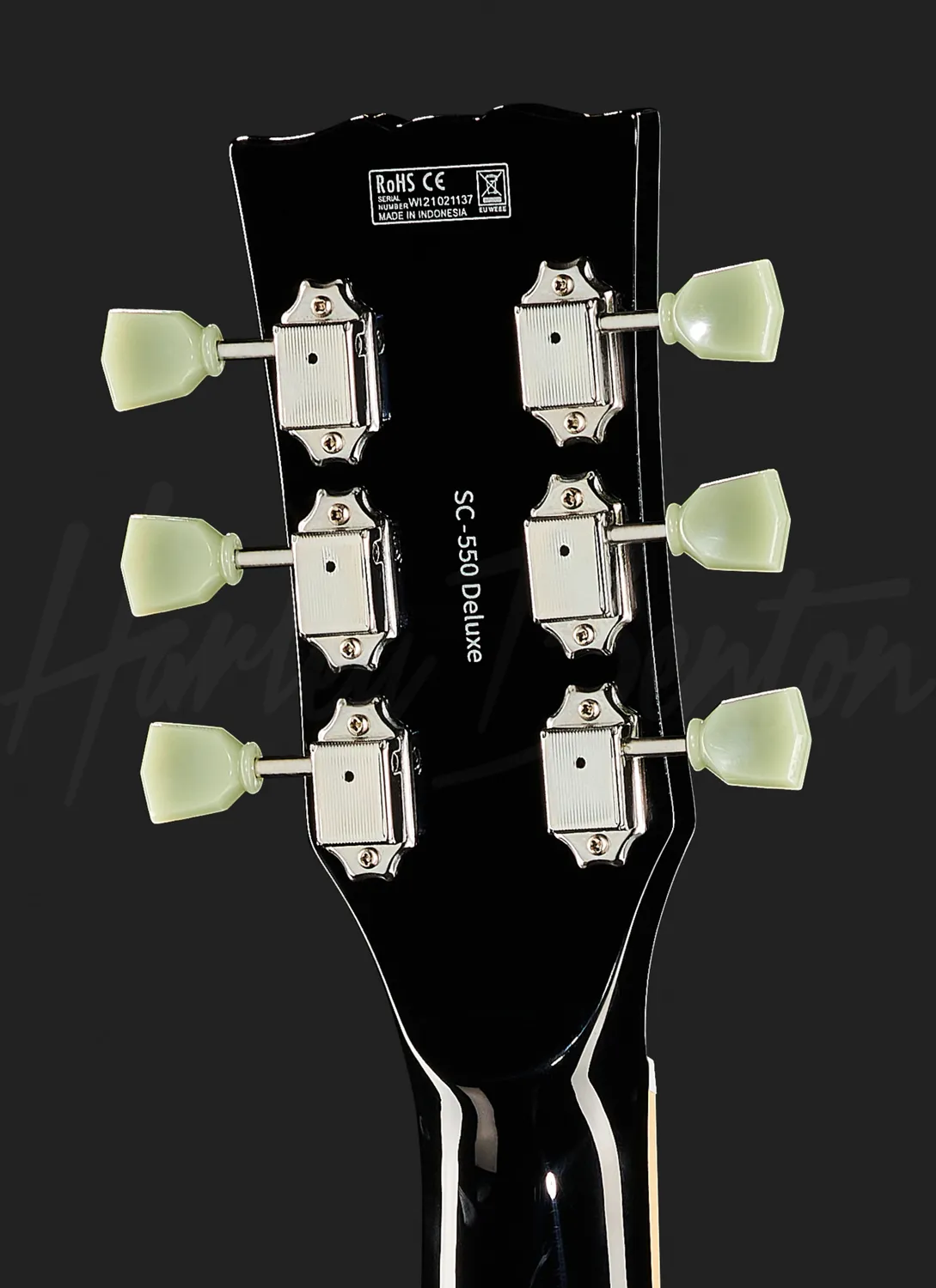 Harley Benton SC-550 II E-Gitarre Silver Burst Humbucker