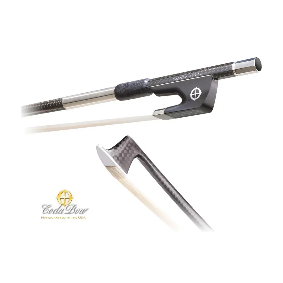 CodaBow Joule Violinbogen 4/4 Carbon kraftvoll ausbalanciert