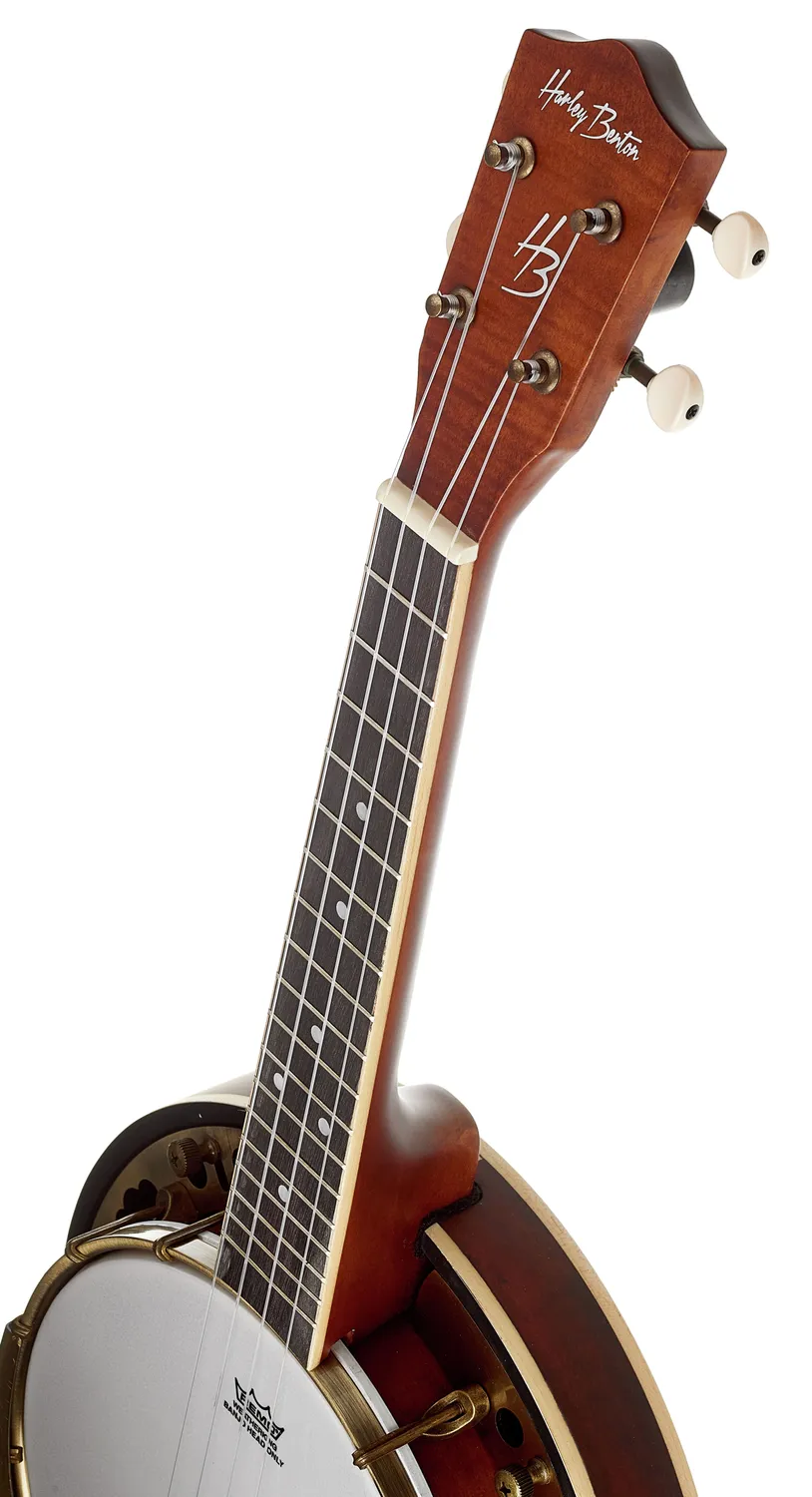Harley Benton Bluegrass BJU-15 Banjo-Ukulele Nylon lautstark