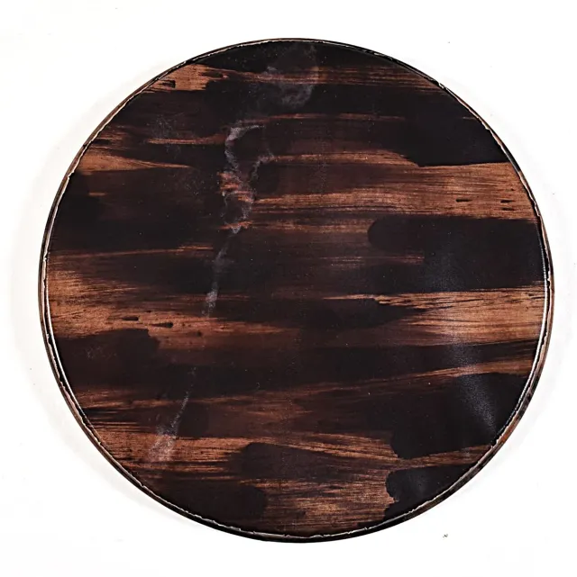 Pisgah JS#45 Banjofell 12 Zoll Ziege brindle vormontiert