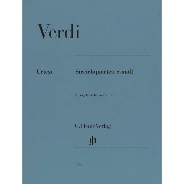 Henle Verdi Streichquartett e-Moll Stimmen Quartett Urtext