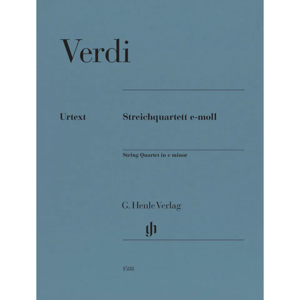 Henle Verdi Streichquartett e-Moll Stimmen Quartett Urtext