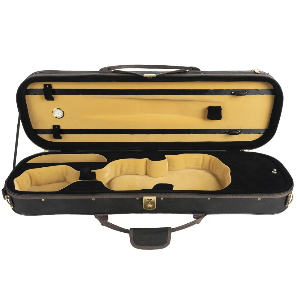 Shar Toshira Classic Geigenkasten 4/4 Schwebend Hygrometer