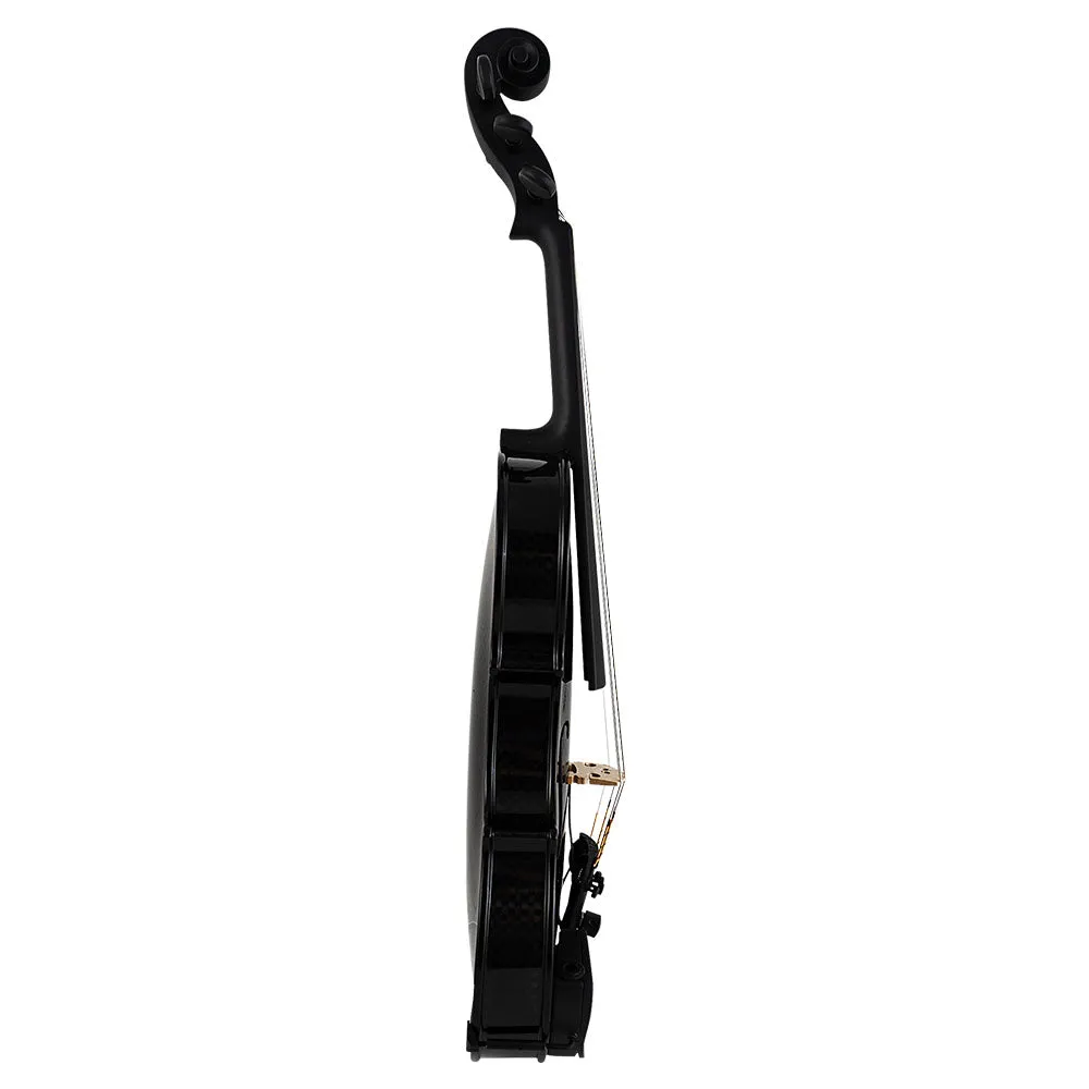 Glasser Carbon 5-Saiten E-Violine Set 4/4 Schwarz