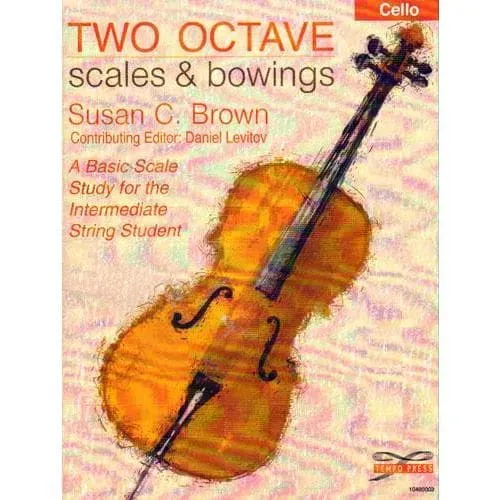 Tempo Press Brown Two Octave Scales Bowings Noten Cello