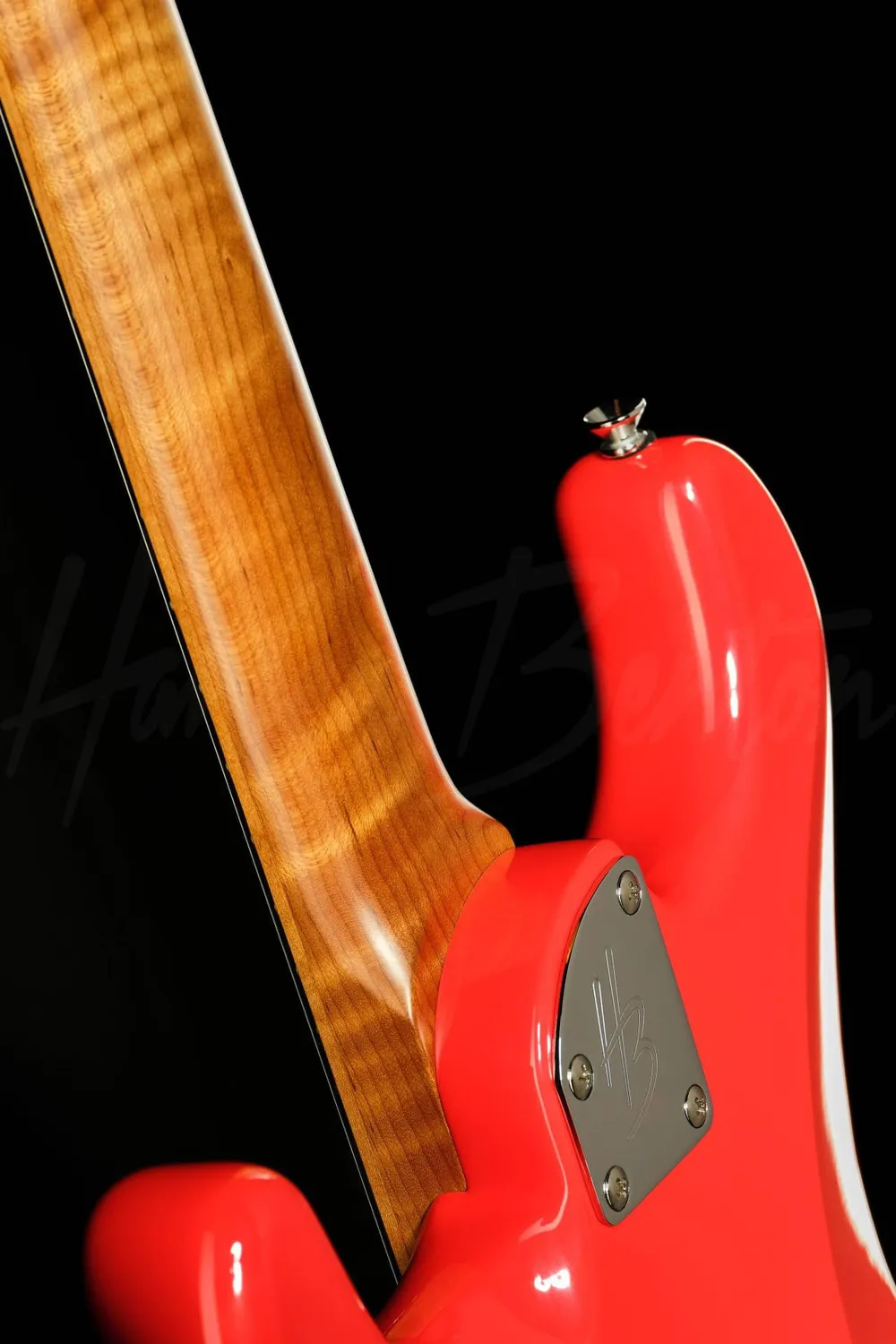 Harley Benton ST-80FR MN E-Gitarre Radiant Red 1PU